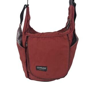 Overland Equipment orange organizing nylon crossbody shoulder bag gorp gorpcore